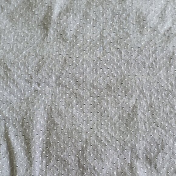 John Varvatos Shirt Mens L Gray Birds Eye LS Button Roll Up Tab Casual Preppy - Picture 14 of 16